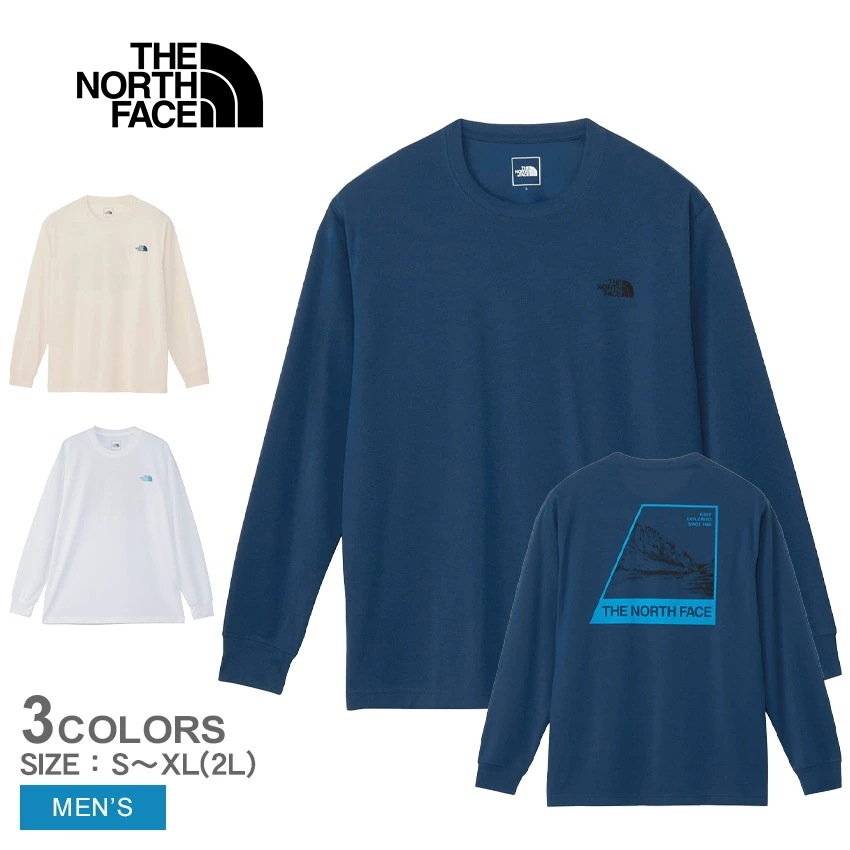 ロングスリーブTNFバグフリーティー NT12450 メンズ トップス ロンT クルーネック 長袖 Tシャツ 虫よけ UVケア UVカット 紫外線対策 アウトドア