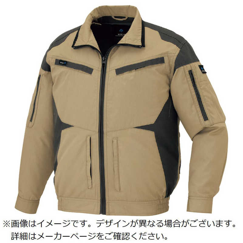 アイトス　空調服用長袖ブルゾン ( 空調服 TM ) カーキ 6L　AZ305890256L