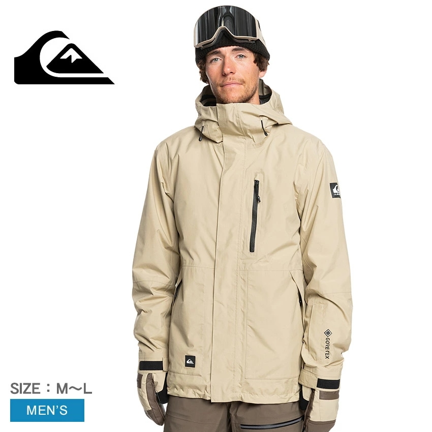 GORE-TEX 2レイヤージャケット EQYTJ03487 メンズ スキーウェア スノボー ウェア ゴアテックス 防風 防水 耐久性 ドライ 防寒 雪 スノー ジャケット アウター