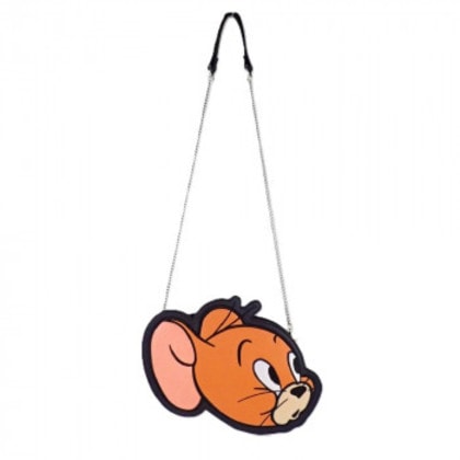 トムとジェリー フェイスダイカットショルダーバッグ ジェリー F241006-JR