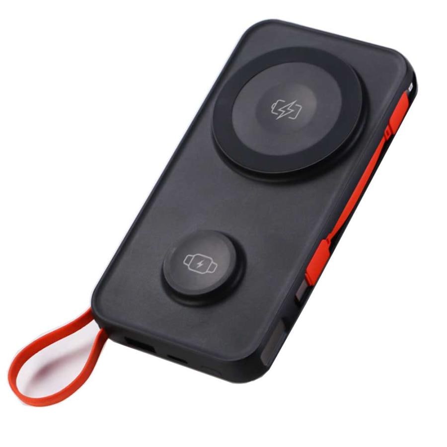 アップルウォッチ Apple Watch / マグネット式 / / 3in1 / モバイル / 10000mAh / Type-Cケーブル一体型 / 8Pinケーブル付 / ブラック