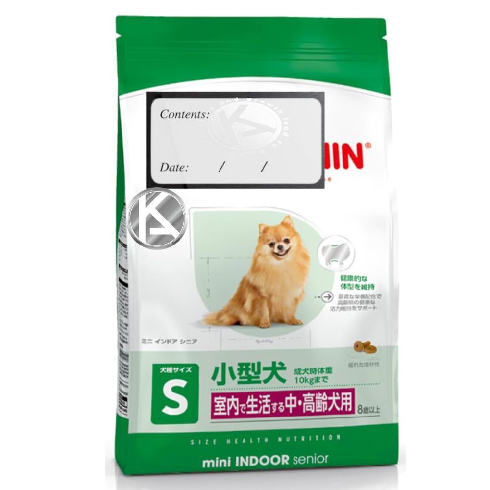 ロイヤルカナン ミニ インドア アダルト 4kg 1個 室内 で 生活 する 小型犬 専用 フード 成犬用 運動不足 超高消化性 タンパク質 低脂肪 低カロリー 食物繊維 抗酸化成分 配合 開封日シー