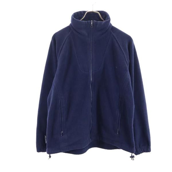 90s オールド フリースジャケット M ネイビー アウトドア レディース