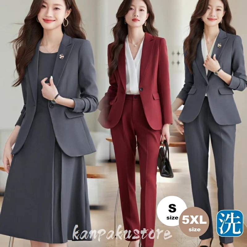 スーツ レディース ワンピーススーツ パンツスーツ セレモニー 入学式 卒業式 ママスーツ ワンピース ビジネス フォーマル ドレス パンツ 母 卒園式 入園式 服装 母親 結婚式 七五三 フォーマル