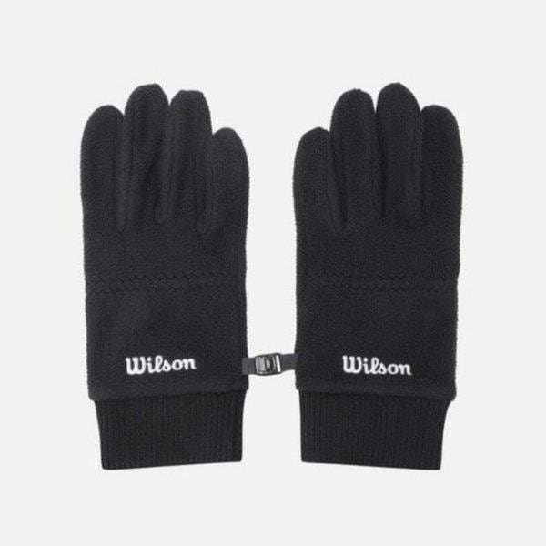 テニスグローブ LC W244006LGLO1-BLK ユニ フリースグローブ