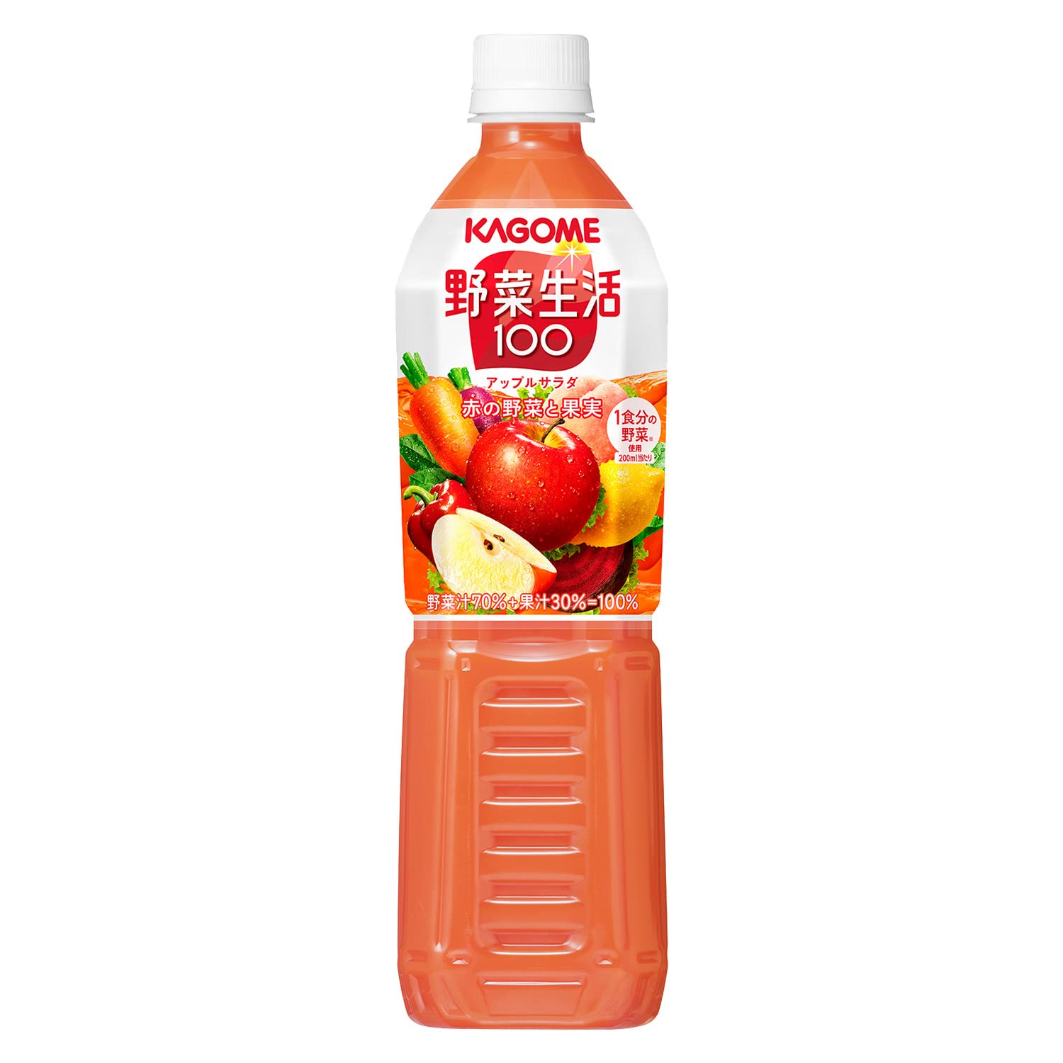 カゴメ 野菜生活100 アップルサラダ スマートPET 720ml ×15本