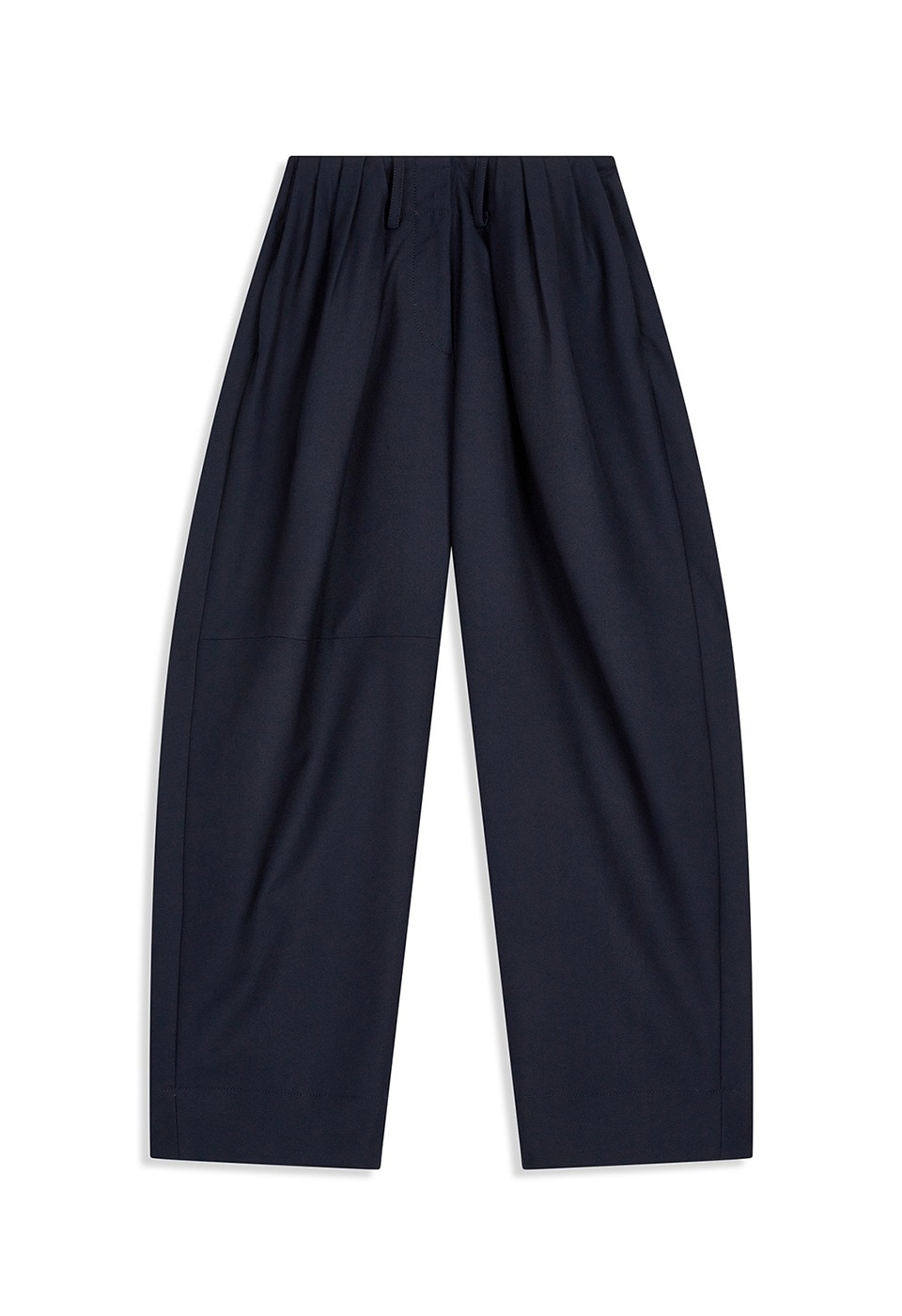 【OPEN Yy】 26SS FULL GATHER PANTS : BLACK