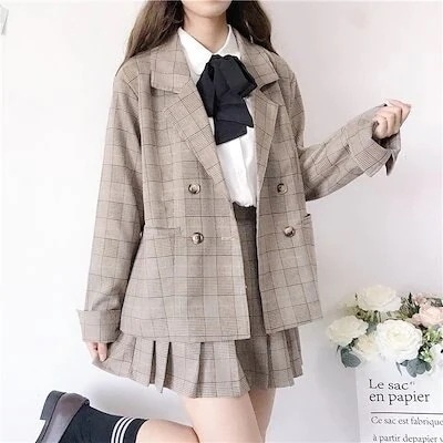 女の子スーツ 上下セット セット 入学式 スカート ジャケット 学生服 スー 高校生 卒業式 制服セットアップ 6,214円