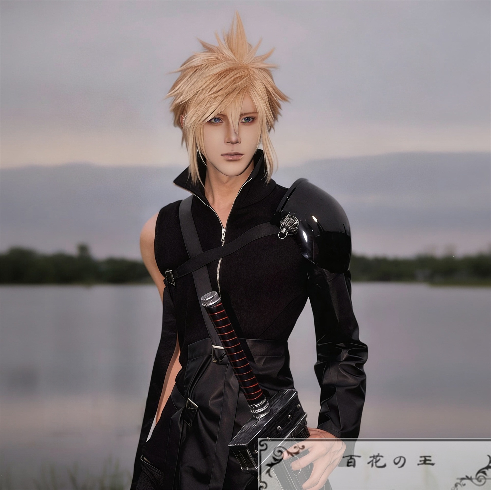 在庫品 子供/大人サイズ ファイナルファンタジーVII FF7 クラウド コスプレ衣装 コスチューム