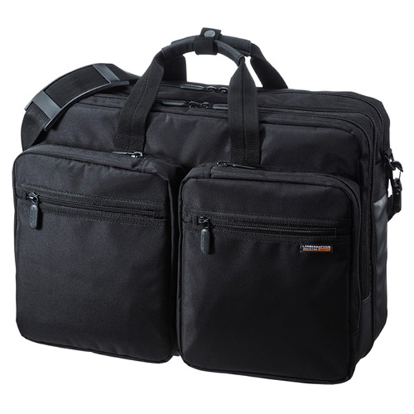 サンワサプライ 3WAYビジネスバッグ（出張用・大型・ブラック） BAG3WAY22BK