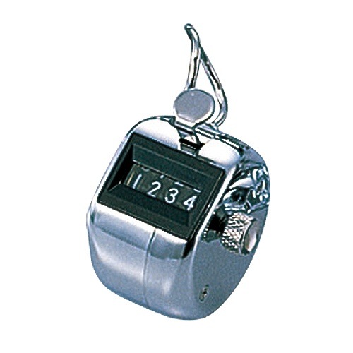 （まとめ買い）ライオン事務器 数取器 ハンディタイプ 4桁 No.100 227-01 [x3]