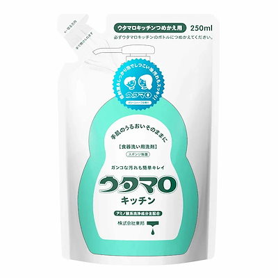 他サイト： ウタマロキッチン 250ml 詰替 食器用洗剤の商品画像