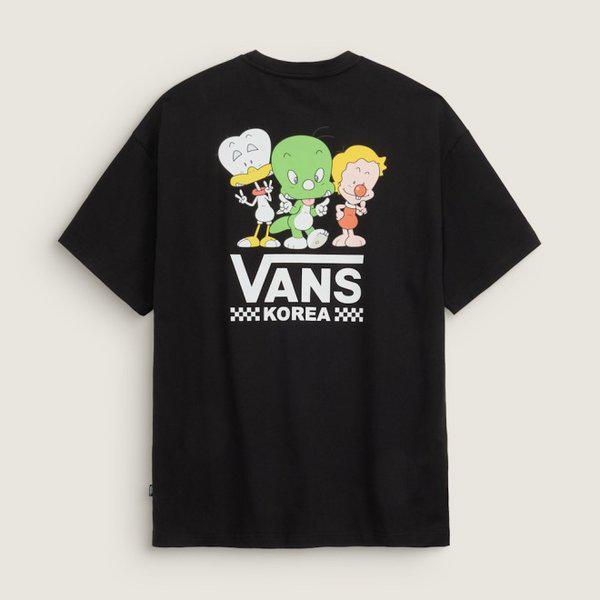 ドゥーリーコリアクルー半袖Tシャツ