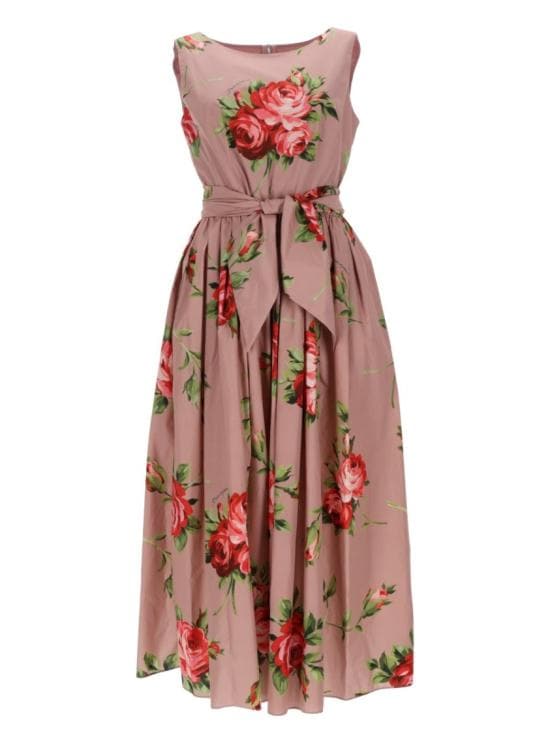 DOLCE & GABBANA Women Dresses F612PT HS5UTHF5ZN Brown