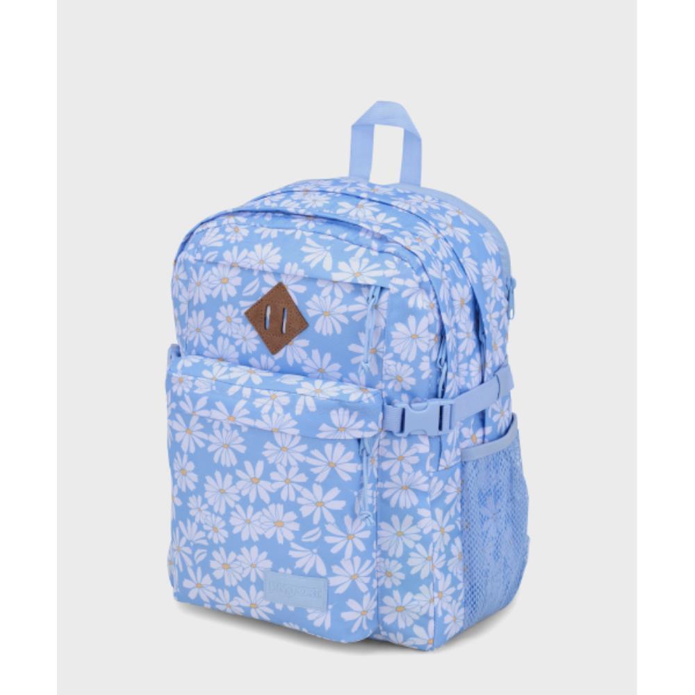 jansport Main Campus PUNK PANSIES BLUE JS0A4QULGV3