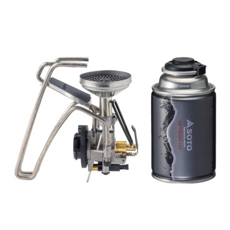 SOTO レギュレーターストーブTriTrail（トライトレイル）＆CB TOUGH 125限定セット シルバー #ST-350TB