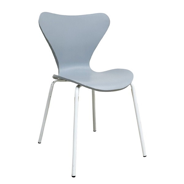 後藤家具物産 CC-ARI-LGY-2 ライトグレー アリンコ ダイニングチェアー 2脚入 メーカー直送