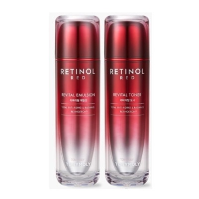 レッドレチノールスキンケア2点セット(トナー120ml/エマルジョン120ml)