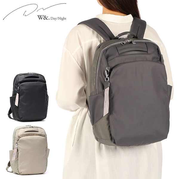 リュック レディース 大容量 おしゃれ 通学 バッグ 通勤 きれいめ 軽量 バックパック 背負い パソコン 大人 A4 PC 14inch 17L Polku スクエアリュック 15237 wsb