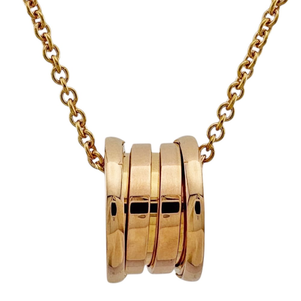 ブルガリ B-zero.1 ネックレス 18金 K18ピンクゴールド BVLGARI 中古 美品 418,000円