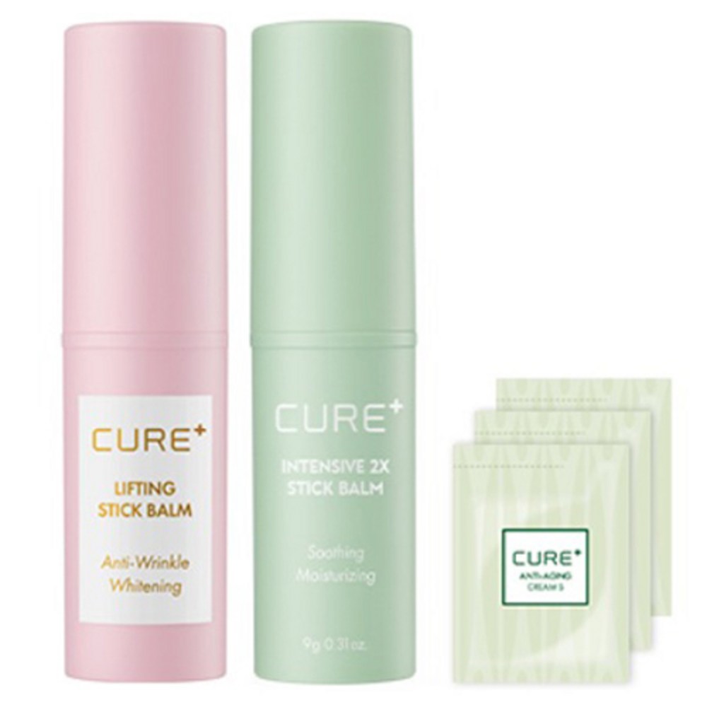 キュアインテンシブイエックススティックバーム9g +リフティングスティックバーム9g 2セット