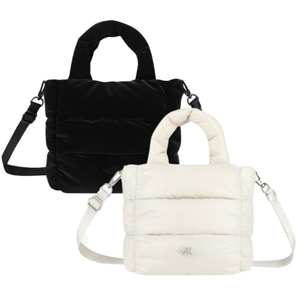 プランピー トート バッグ 韓国 レディース ショルダー トート 2WAY クロス コンパクト シンプル WHITE LABEL