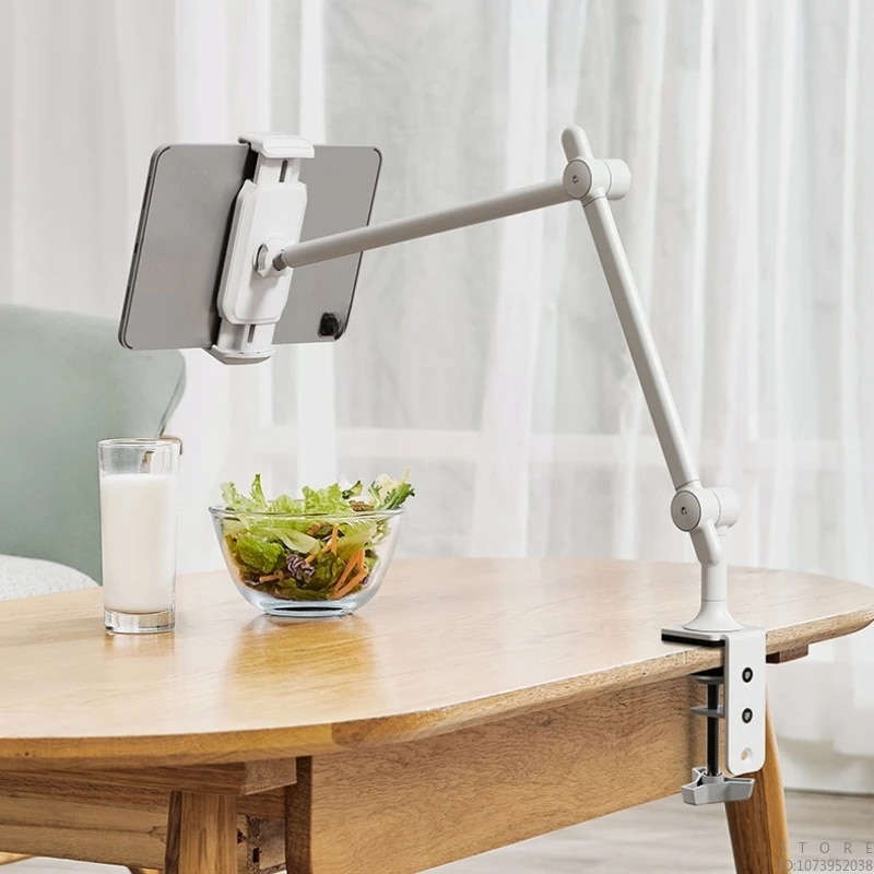 シュンデスククリップタイプのタブレットホルダー 3アーム調整 4.7 