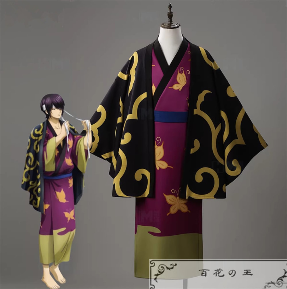 『一部在庫あり』 銀魂 総督 高杉晋助 コスプレ衣装 コスチューム