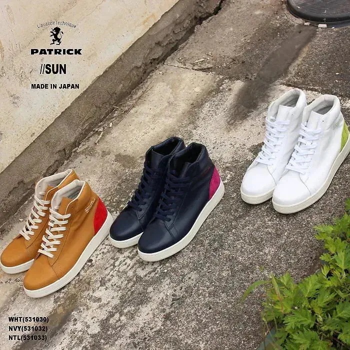 正規品 スニーカー ダブルスラッシュサン //SUN ホワイト WHT/531030 ネイビー NVY/531032 ナチュラル NTL/531033