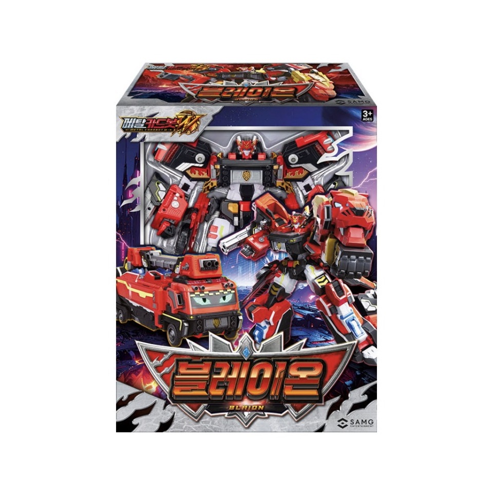 [韓国正規品ロボット] メタルカードボットW／ブレイオン／2段変形／合体ロボット／最新型ロボット／韓国ロボット／フィギュア