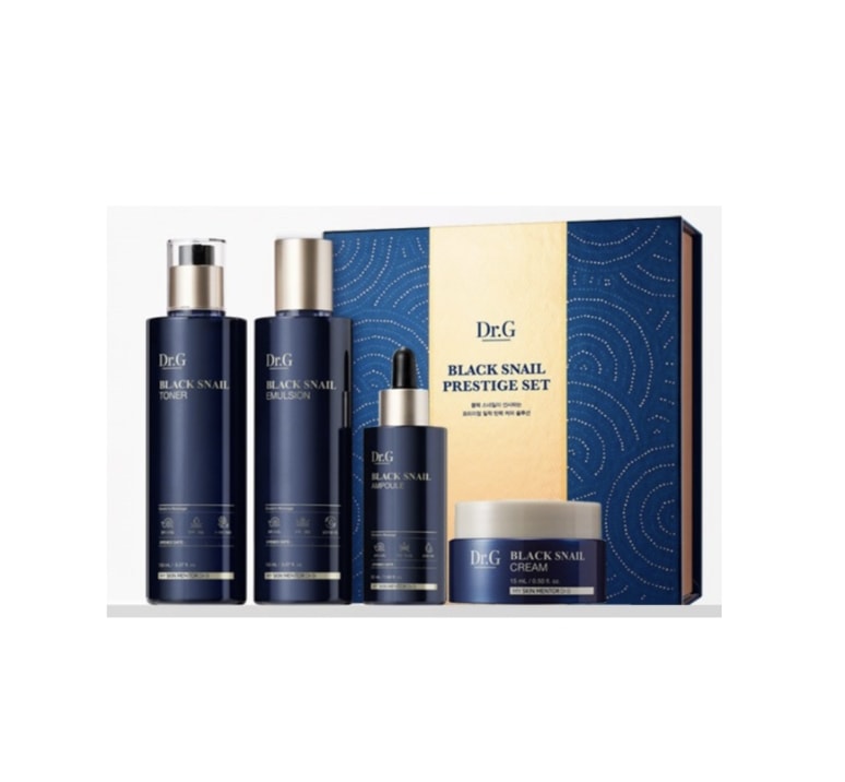 ブラックスネイルプ レステージトナー (150ml) +エマルジョン(150ml) +アンプル(50ml)+クリーム(15ml) 4種セット乳液・クリーム