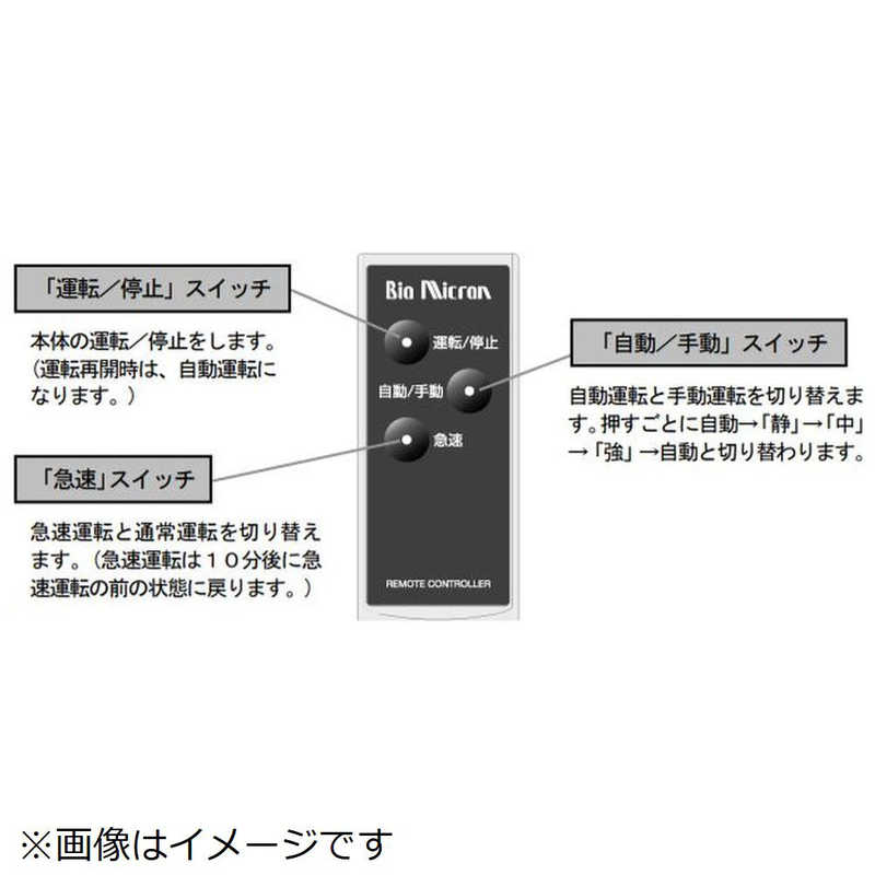 アンデス電気　バイオミクロンオプションリモコン　HAS06501X