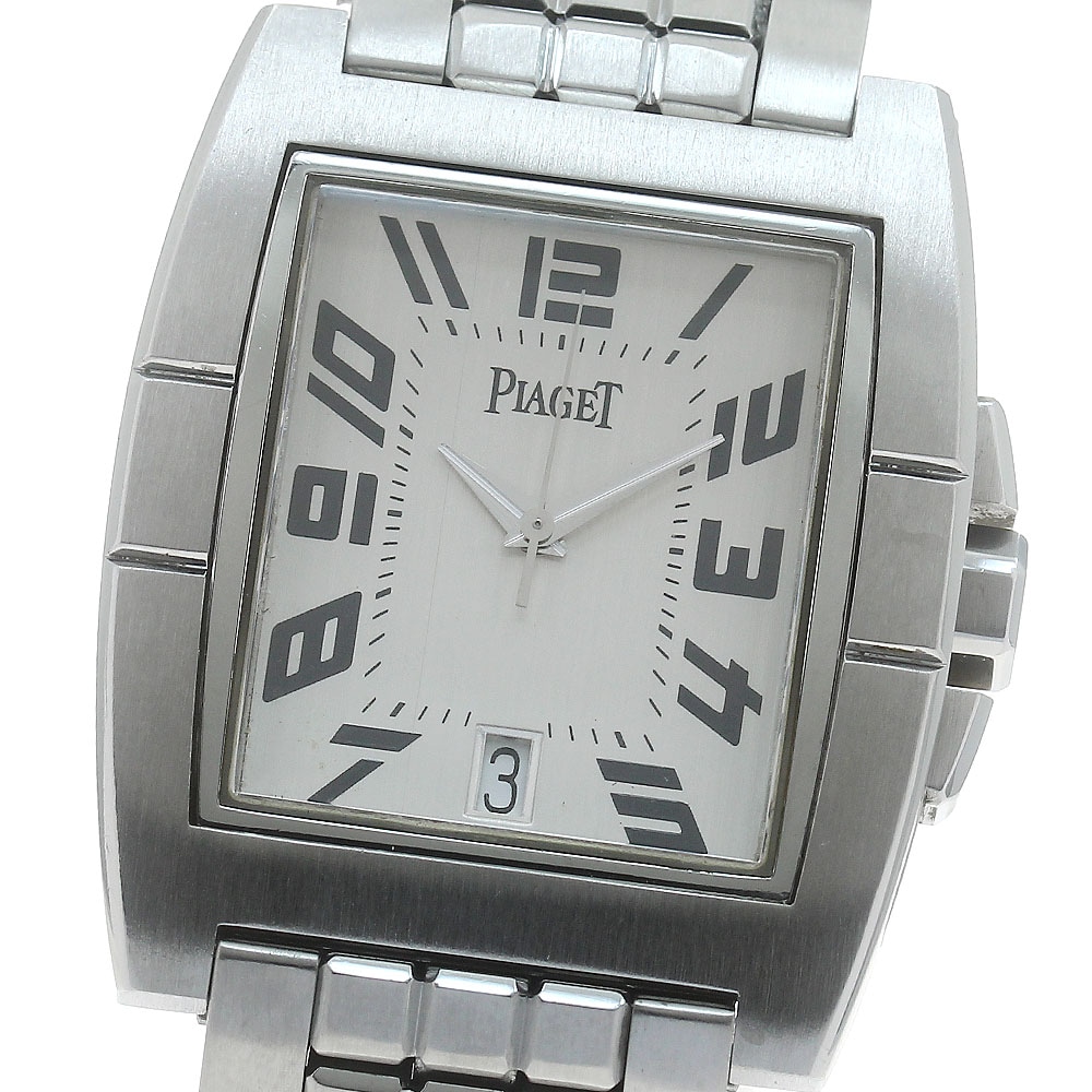 ピアジェ PIAGET 27050 アップストリーム デイト 自動巻き メンズ 美品 _871594【中古】 229,275円