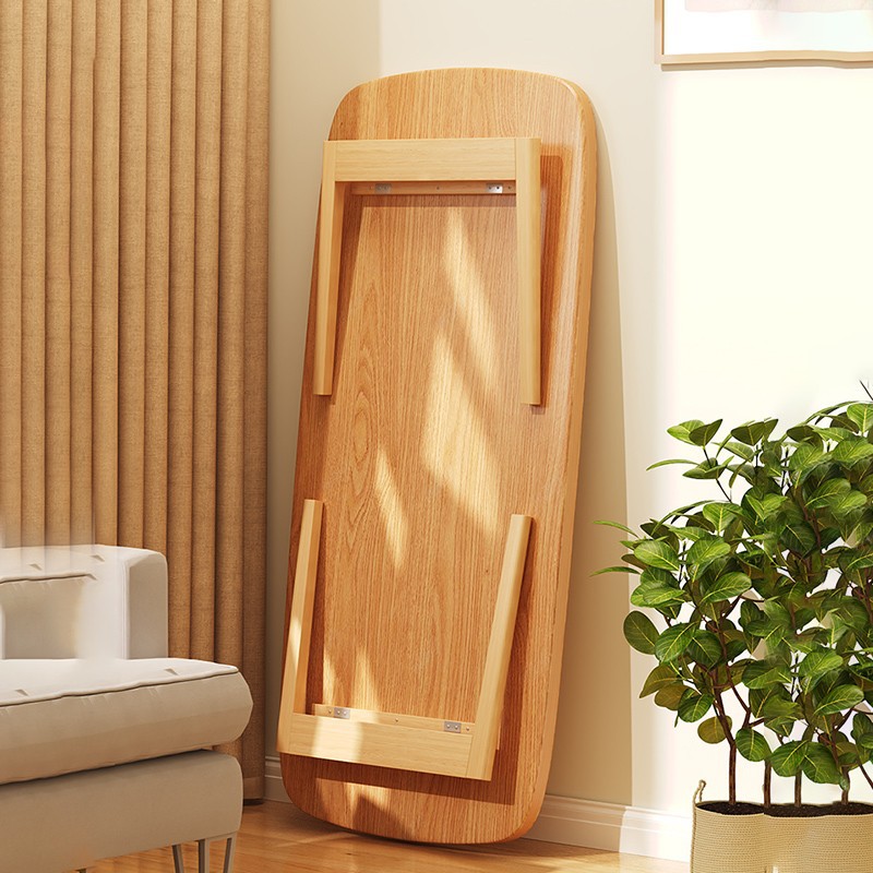 11 折りたたみ可能なコーヒーテーブル小さなアパートリビングルーム家庭用室のソリッドウッドスモールテーブルシンプルなダイニングテーブルシンプルモダンベッドルームローテーブル r n2