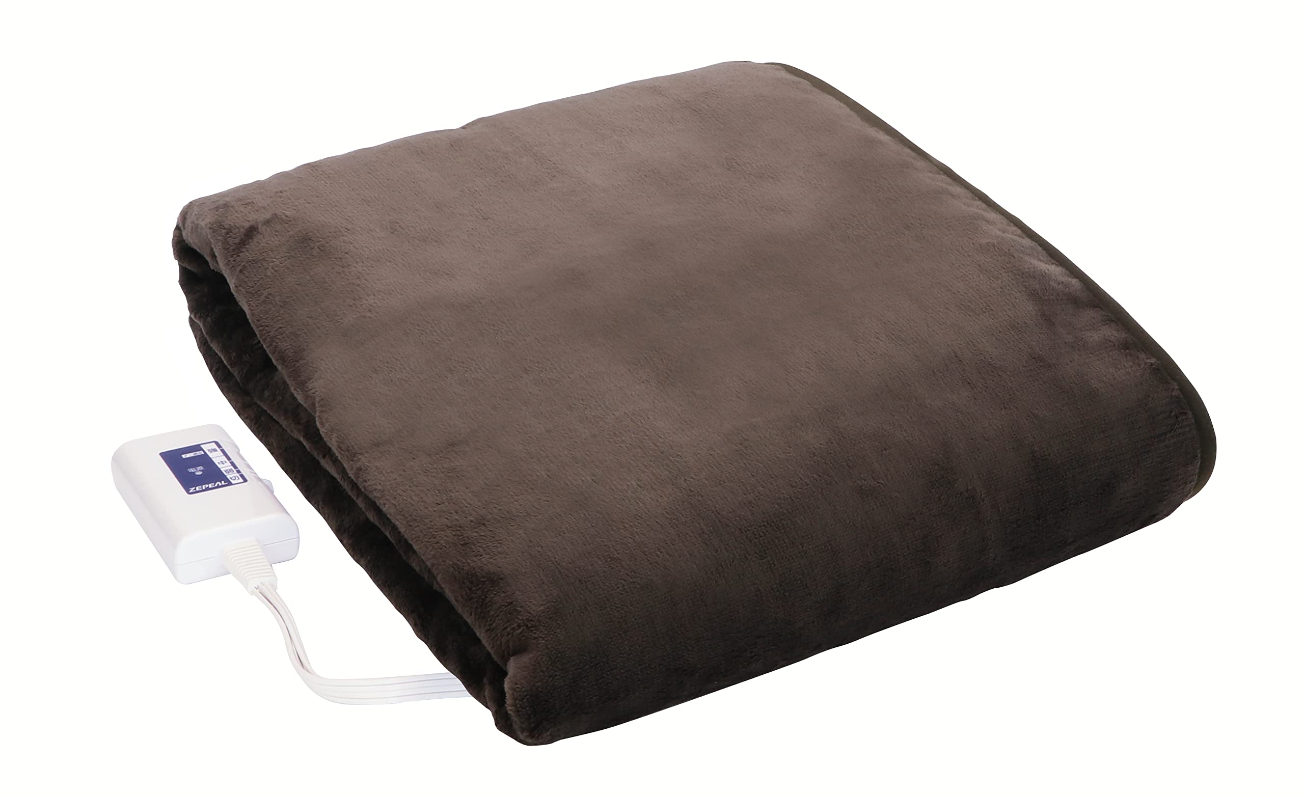 ゼピール 電気敷毛布(瞬間消臭)DM-Y421SL-BR ブラウン