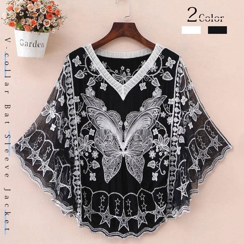 先限定SALE2019春夏新作 大人の魅力高まる Vネックコウモリ袖で華奢な雰囲気を演出！ゆったり