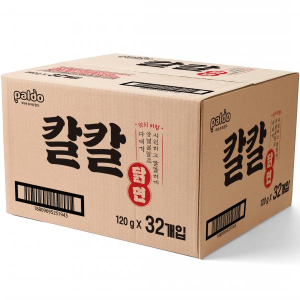 八道 カルカルグッス 鶏麺 120g 팔도 칼칼닭면 120g