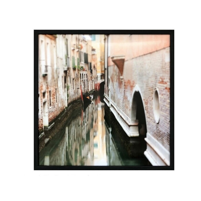 アートパネル 北欧 おしゃれ 壁掛け アートポスター ジョセフエタ Joseph Eta Canal Meander II アートフレーム IJE-61665 キャンバスアート インテリア パネル 絵