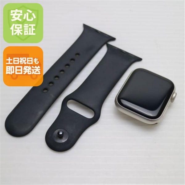 超美品 Apple Watch SE（第2世代） 40mm GPS+Cellular セルラー スターライト スマホ 中古土日祝発送OK 即日発送　　 67
