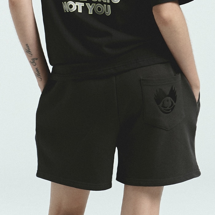 [ITS22UPT05BK] KANZE PANTS ブラック