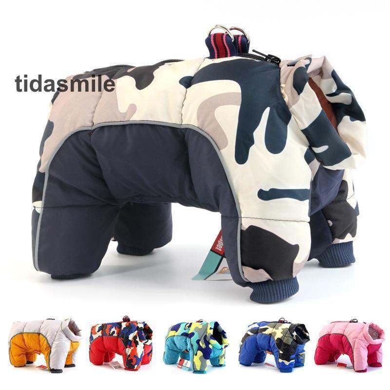[惠子商店]新品入荷大型犬 小型犬 中型犬 ペット服 犬服 防寒 コート 暖かい ダウン風ジャケット 秋冬 防風 防水 カバーオール/つなぎ ペット服 お散歩 お出かけ 夜間反射 犬洋服大型犬 小型犬