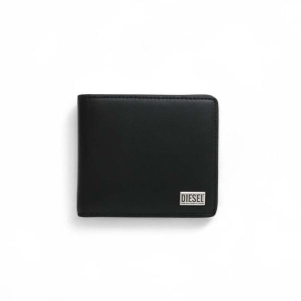 二つ折り財布 X10420-PR227-T8013 メンズ ブラック 15,400円