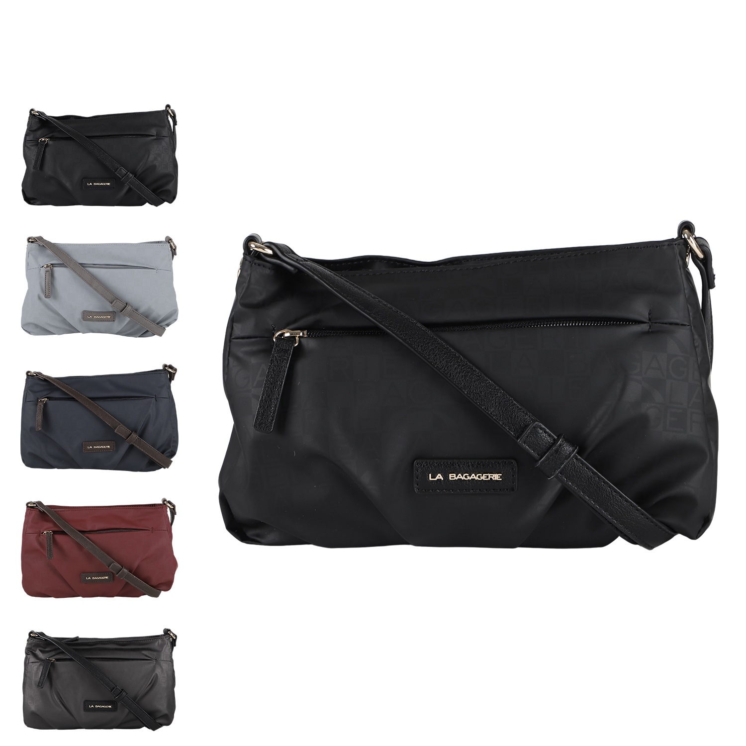 ショルダーバッグ レディース 斜め掛け ブラック グレー ネイビー バーガンディー シルバー 黒 B71-09-01