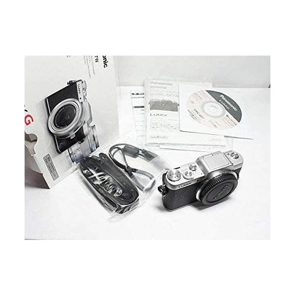 【中古】パナソニック Panasonic DMC-GF7 ボディ単体 ブラックシルバー