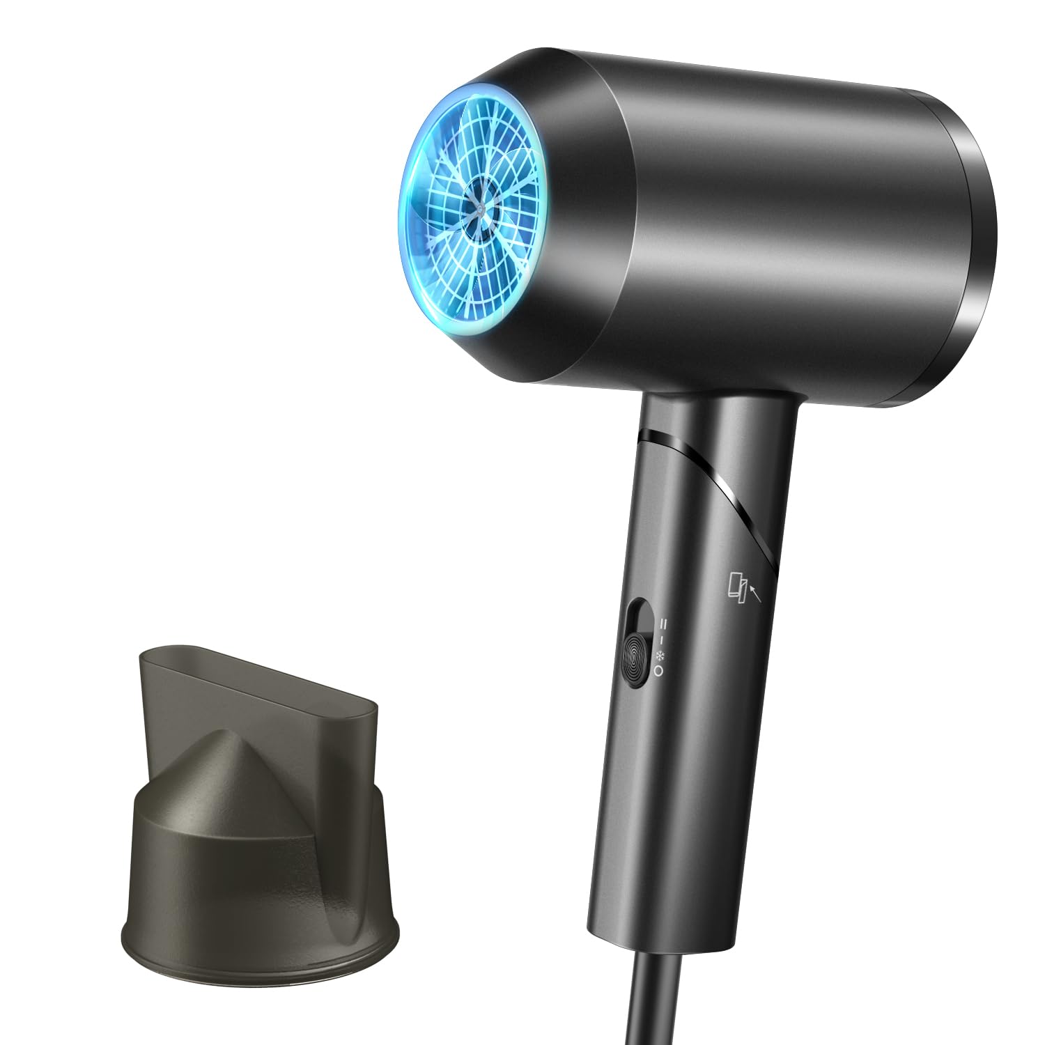 ヘアドライヤー 大風量 速乾 【1500W 高速モーター&恒温ヘアケア】 ドライヤー 高濃度マイナスイオン 高速ドライヤー 3段階温度調節可能 サーモスタットヘアドライヤー 冷熱風切替 低騒音 速乾ド