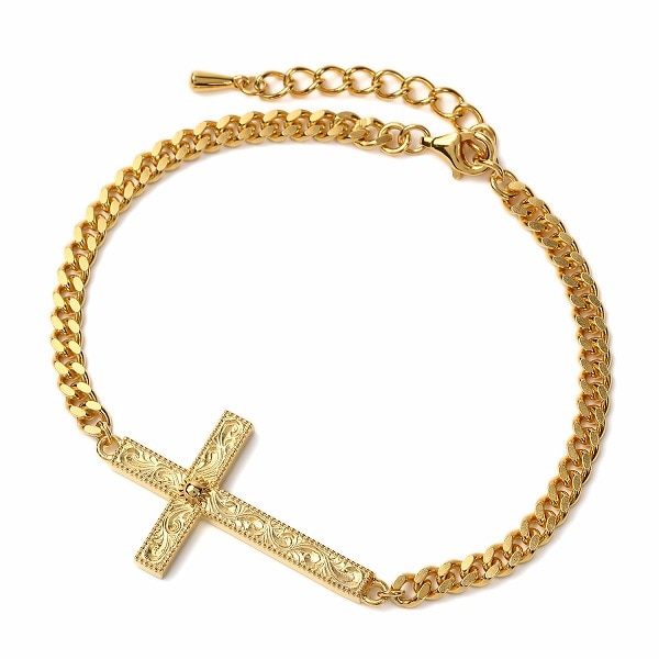シルバーアクセサリーブランド STYLE ON STAGE StyleOnStage スタイルオンステージ シルバー925ブレスレット クロス 十字架