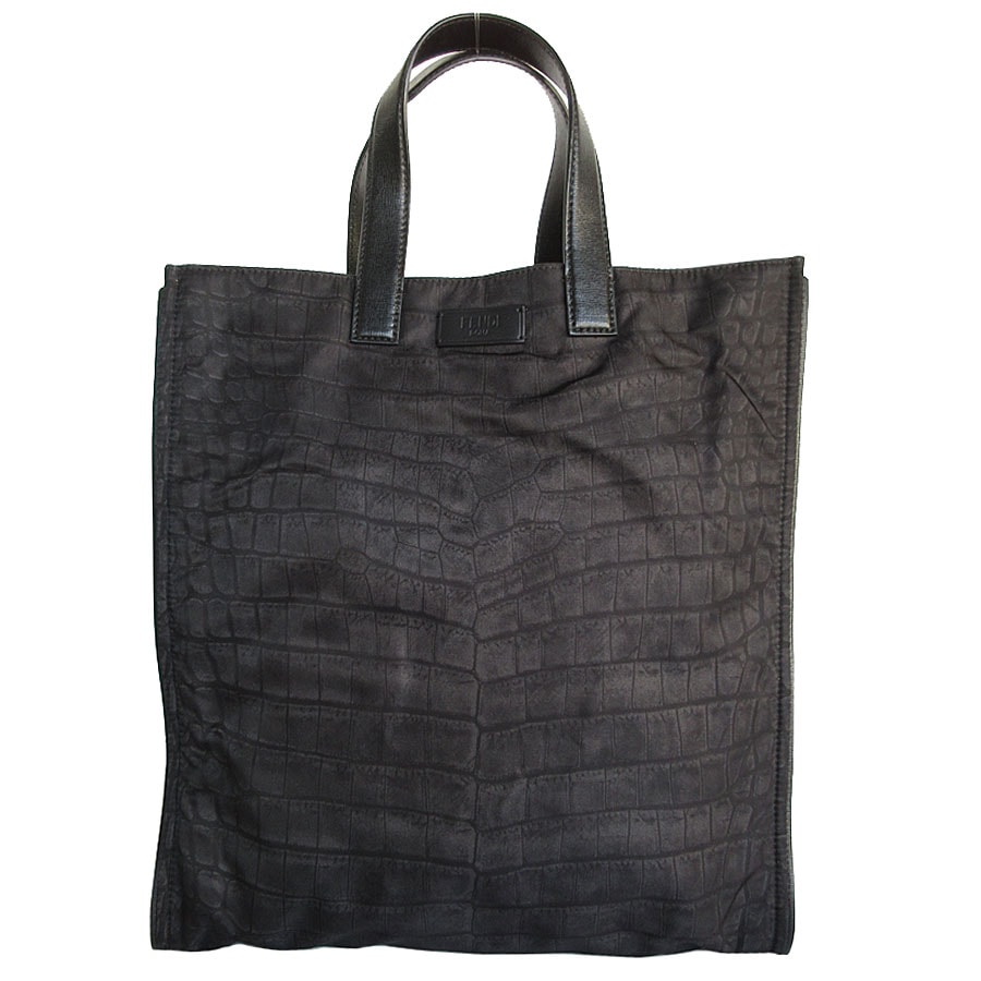 フェンディ FENDI ハンドバッグ ナイロン/レザー ブラック メンズ 7VA367-Y4E s0460a 26,838円