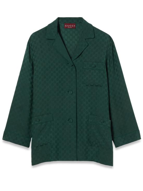 GUCCI Women Shirts 848554 ZATF93514 GREEN