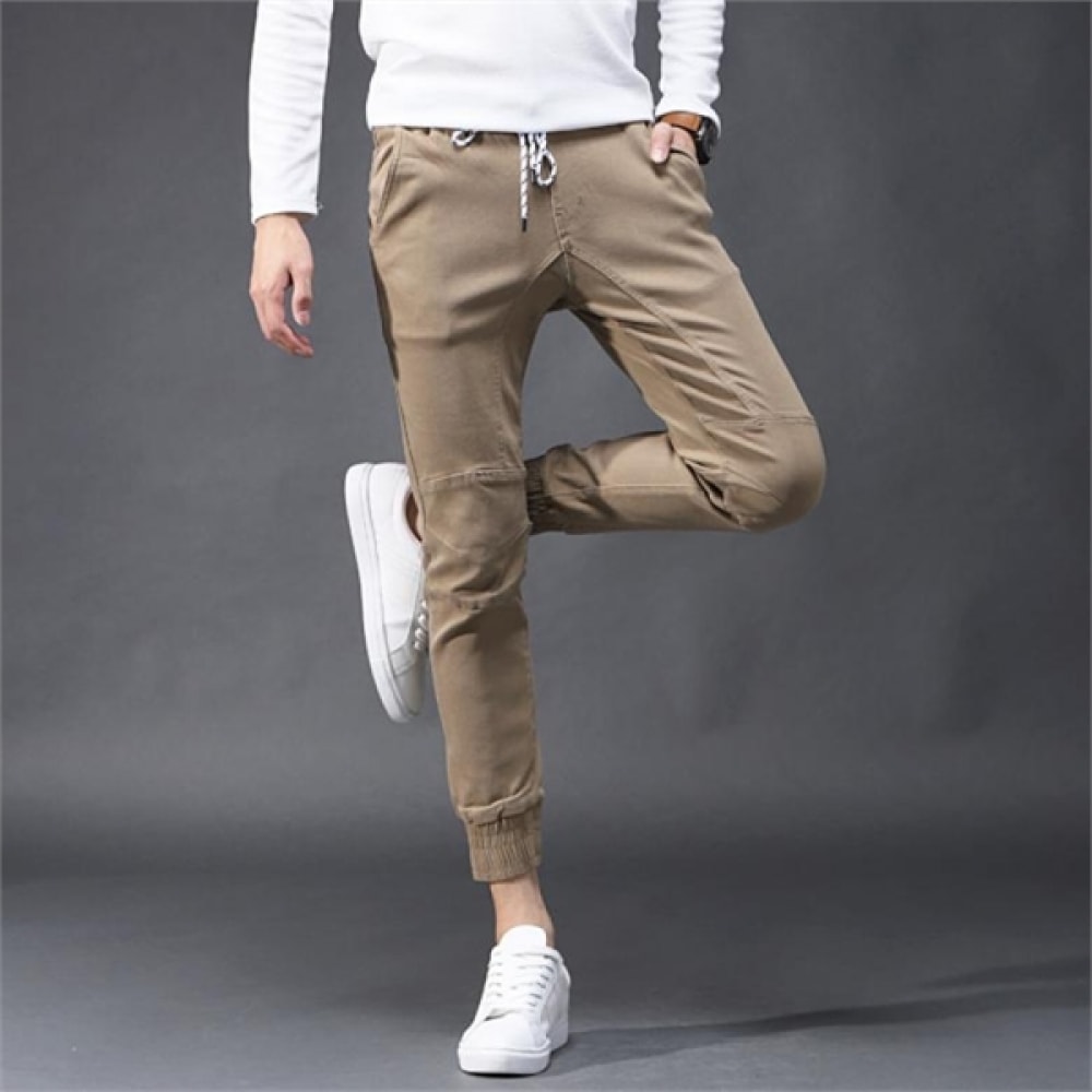 (ジュアンズ) 切開ポイントスパンジョガーバンドパンツ JBCP3268