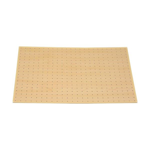 （まとめ）光 パンチングボード フレーム付（約450600mm） 木目 PGBD406-3 1セット（5枚）3セット